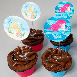 Mini-Cupcake-Topper-Sereia